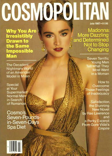 Image result for madonna young cosmopolitan