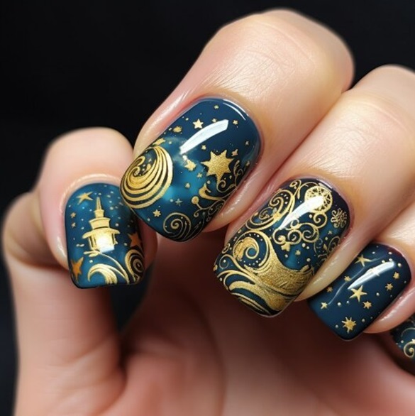 30 Creative Thanksgiving Nail Design Ideas Thanksgiving nails, Fancy nails desig