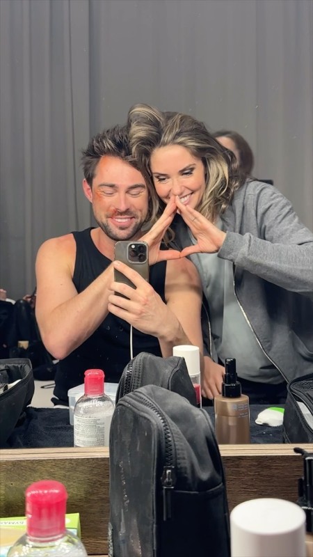 Иван Чуйков и Агата Муцениеце. Фото: соцсети/@agataagata