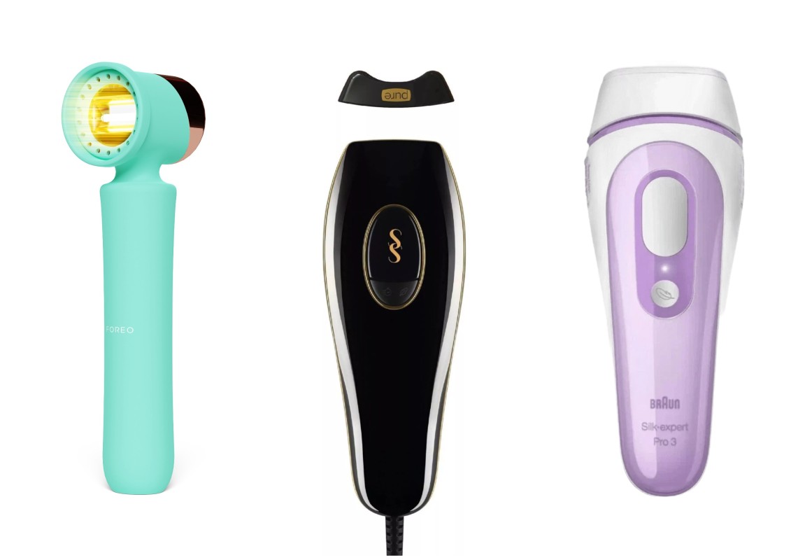 Фото: архивы пресс-служб. Фотоэпилятор Peach 2, Foreo; Домашний фотоэпилятор SmoothSkin Pure Fit; Фотоэпилятор Silk-expert IPL Pro 3 PL3000, Braun