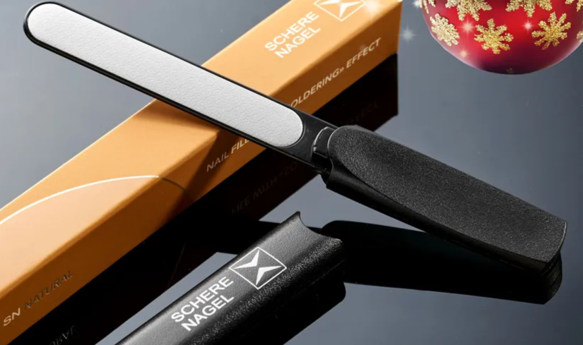 Фото: архивы пресс-службы Schere Nagel. Лазерная пилка для ногтей с запаивающим эффектом для пилочного маникюра 