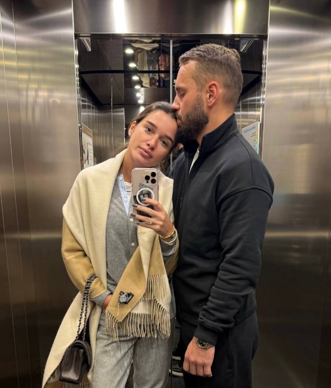 Ксения Бородина и Николай Сердюков. Фото: Telegram / @borodylia0803