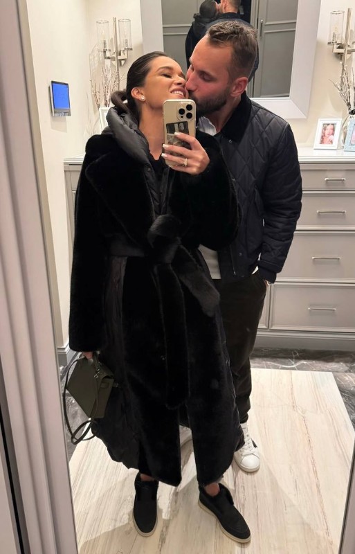 Ксения Бородина и Николай Сердюков. Фото: Telegram / @borodylia0803