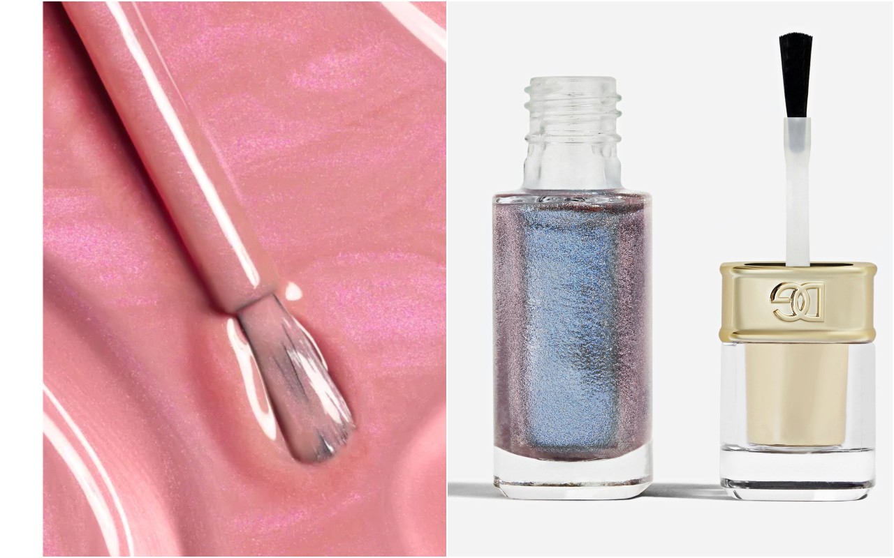 Фото: архивы пресс-служб. Стойкий лак для ногтей Le Vernis, 361 – PIONNIÈRE, Chanel; Стойкий быстросохнущий двухцветный лак для ногтей, 02 Idol, Dolce&Gabbana