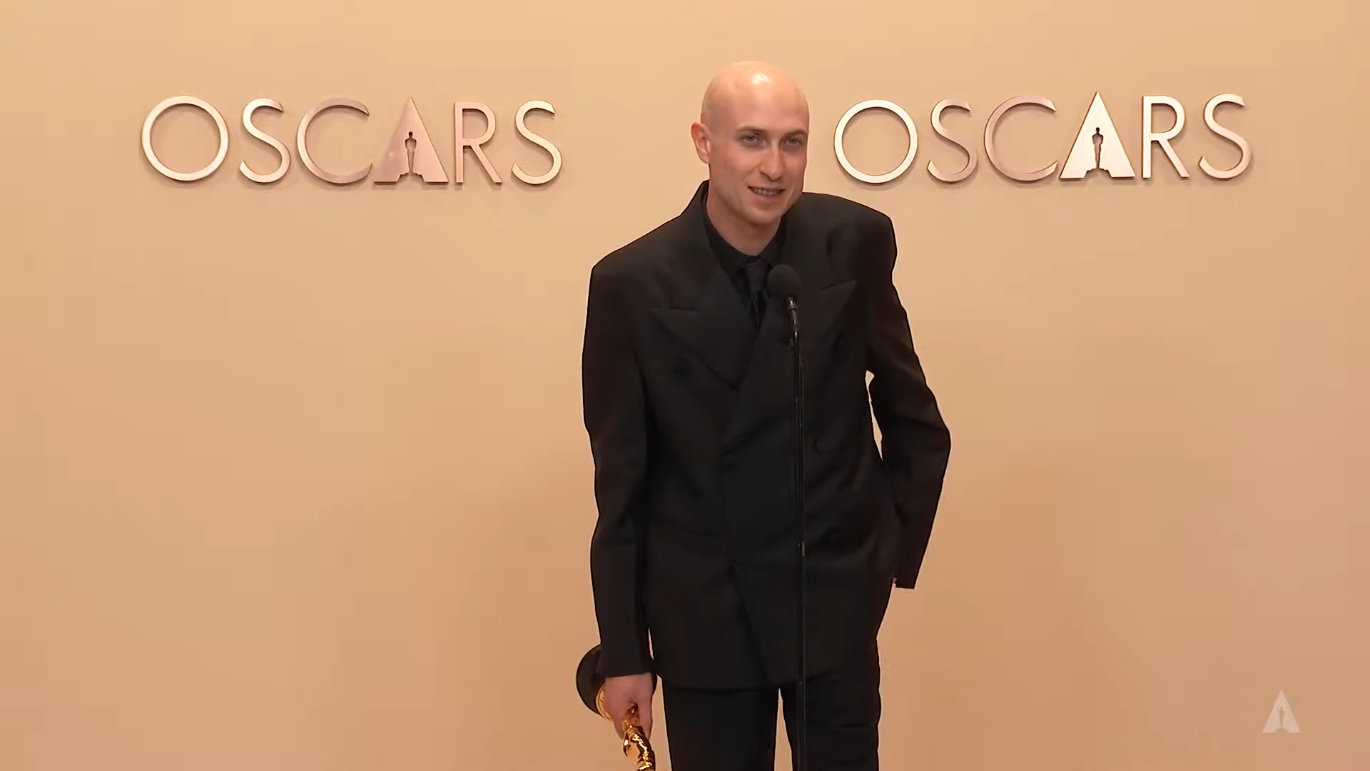 Дэниел Блумберг. Фото: YouTube/@Oscars