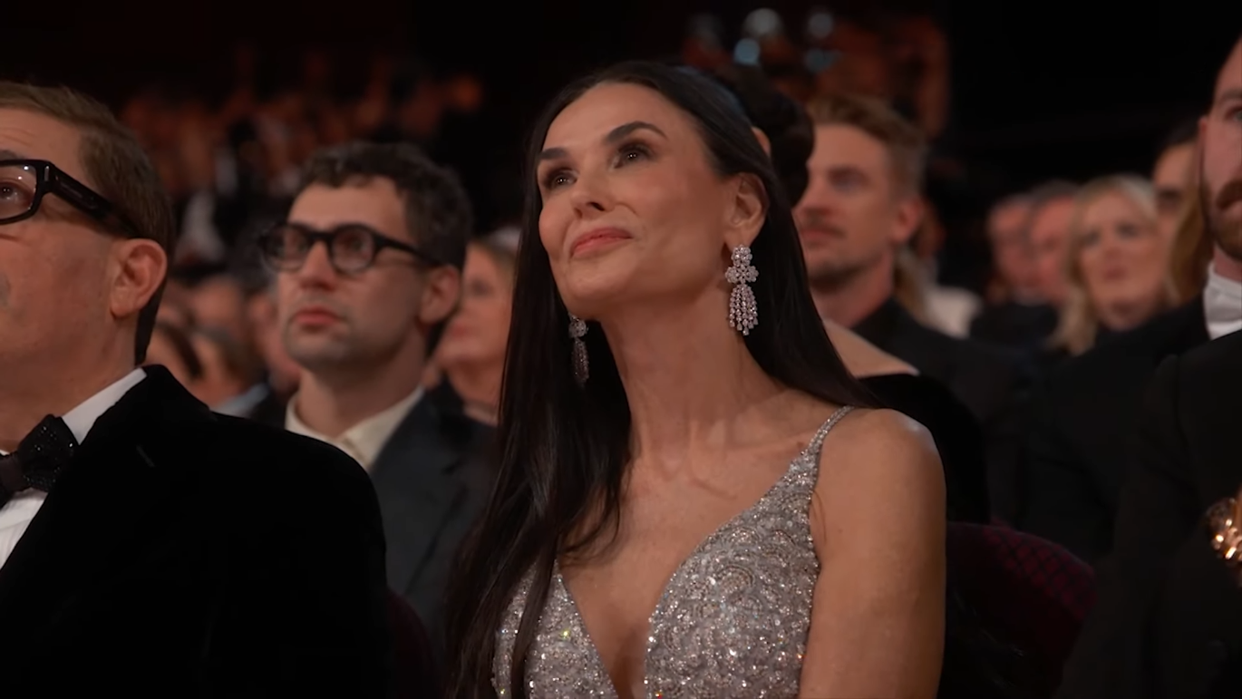 Деми Мур. Фото: YouTube / @ABCNews