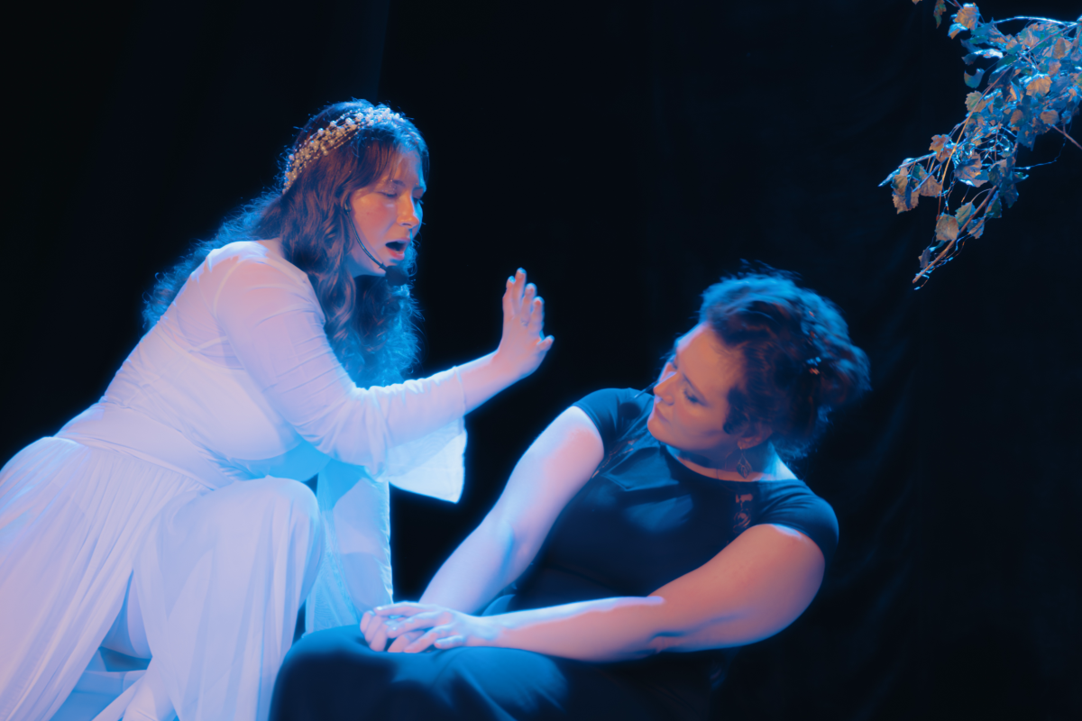 Сцена из спектакля &#34;Душечка&#34; Алисы Апрель. Культурный центр &#34;ЗИЛ&#34;. Фото: Мария Черная