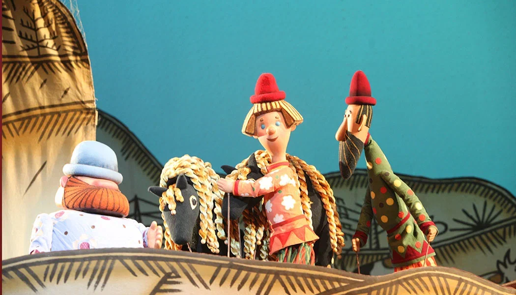 Сцена из спектакля &#34;Конек-Горбунок&#34; (6+). Фото: Михаил Гутерман/Театр кукол имени Сергея Образцова