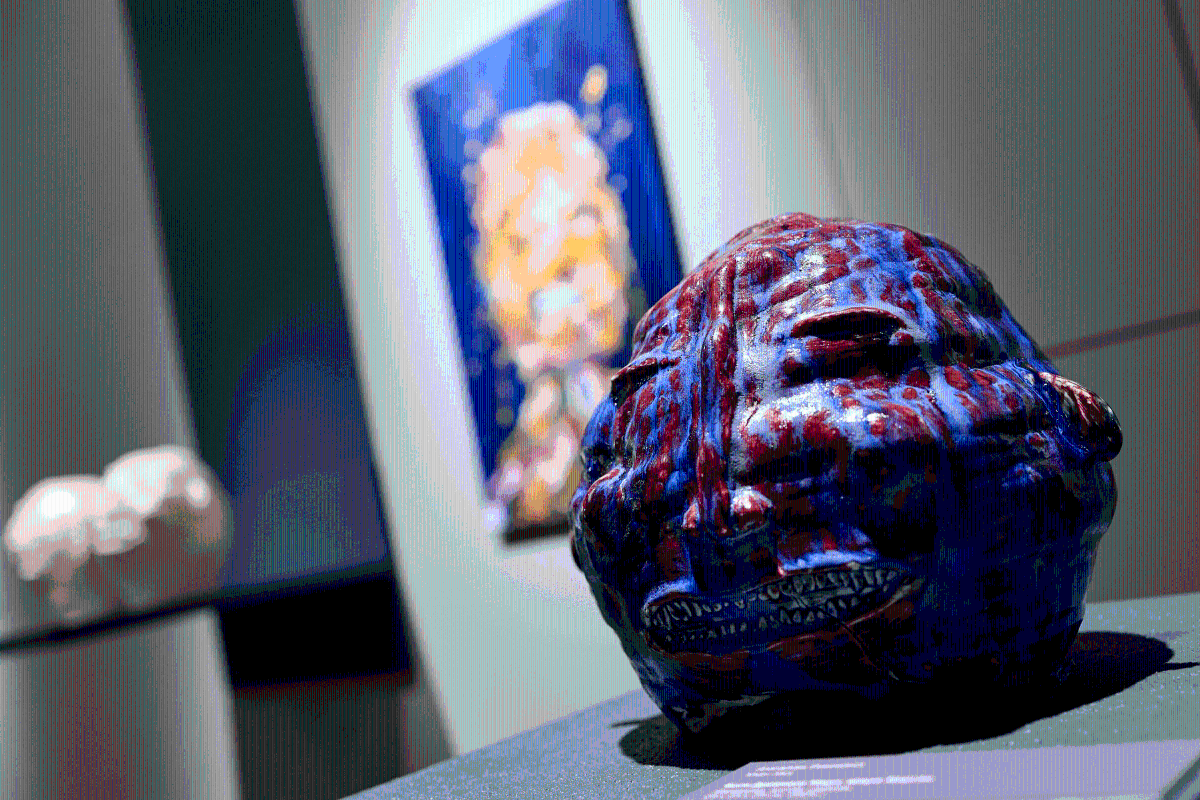 Фото с экспозиции выставки &#34;Видимо-невидимо&#34; (6+). Предоставлено пресс-службой галереи Виктора Бронштейна