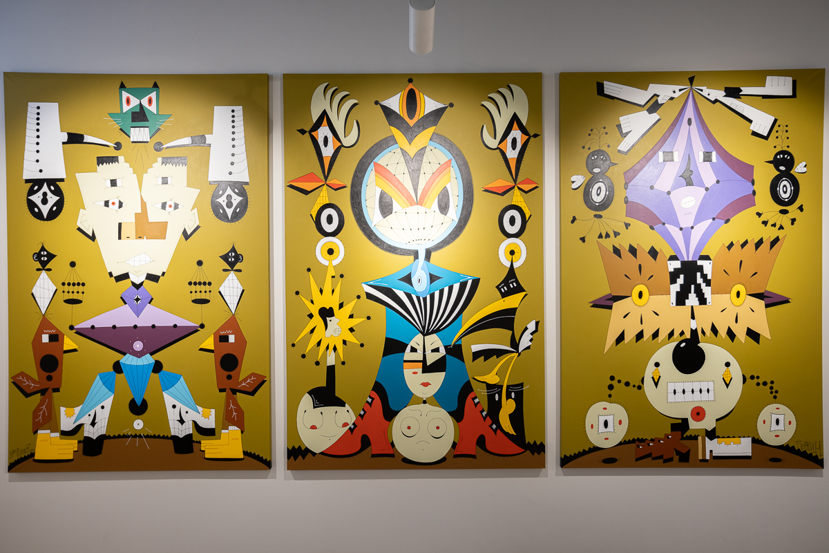 Фото Сергея Елагина с экспозиции III &#34;Перкиннале&#34; современного искусства. Предоставлено пресс-службой галереи &#34;Бизон&#34;