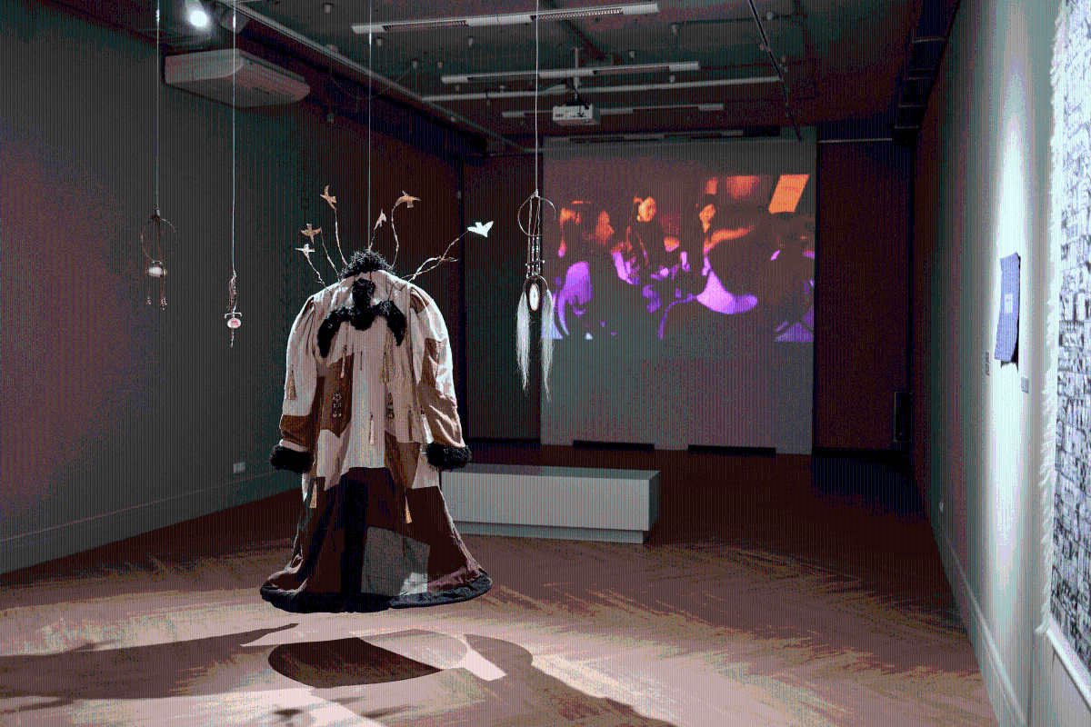 Фото с экспозиции выставки &#34;Видимо-невидимо&#34; (6+). Предоставлено пресс-службой галереи Виктора Бронштейна