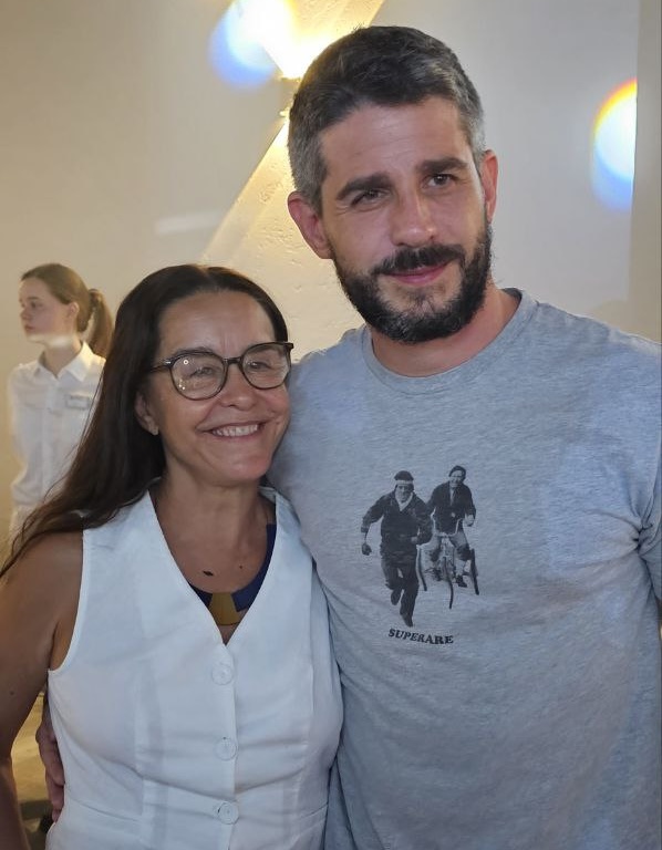 Луселия Сантуш с сыном. Фото: Феликс Грозданов / Клео.ру