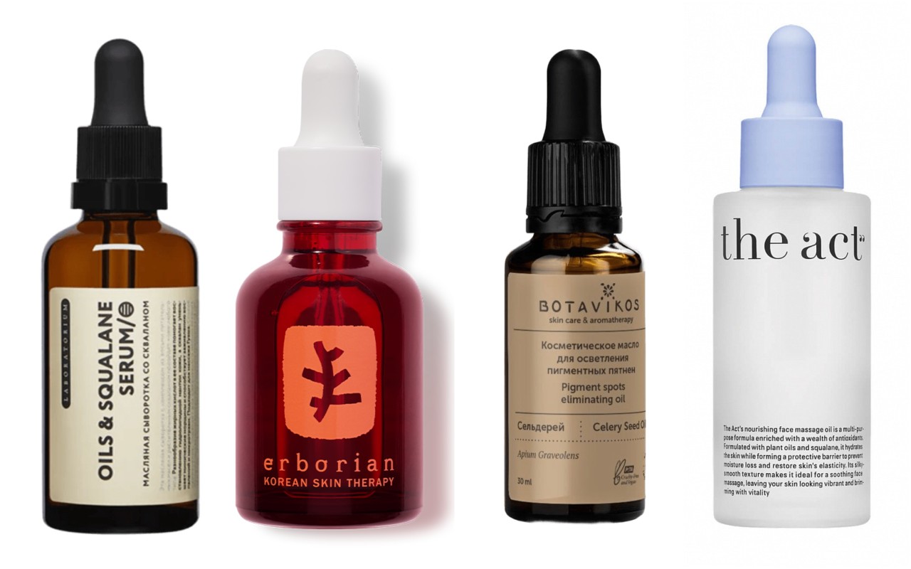 Фото: архивы пресс-служб. Масляная сыворотка для лица Oils & squalane, LABORATORIUM; Ночная суперсыворотка для лица 