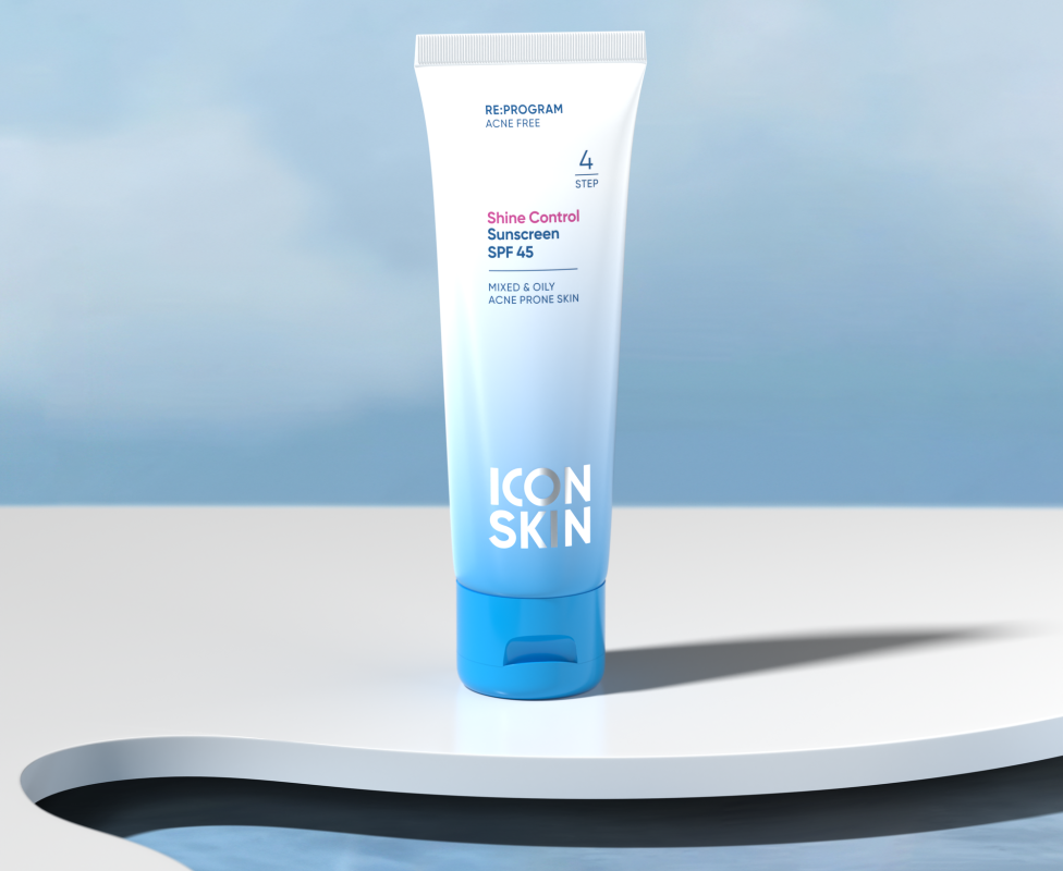 Фото: архивы пресс-службы Icon Skin. Солнцезащитный крем SPF 45 Shine Control