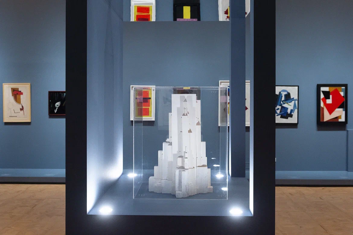 Фрагмент экспозиции на выставке &#34;Наш авангард&#34;. Фото предоставлено пресс-службой Государственного Русского музея