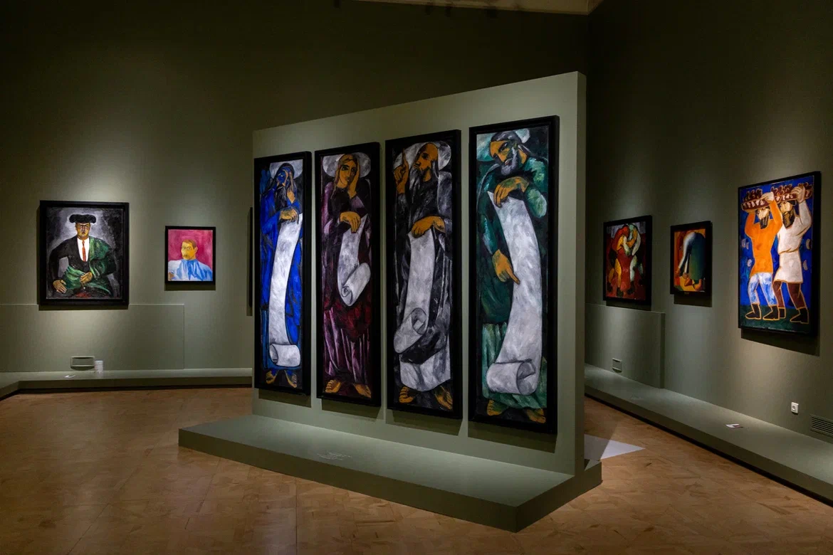 Фрагмент экспозиции на выставке &#34;Наш авангард&#34;. Фото предоставлено пресс-службой Государственного Русского музея