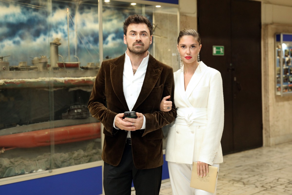 Агата Муцениеце и Петр Дранга. Фото: Legion-Media