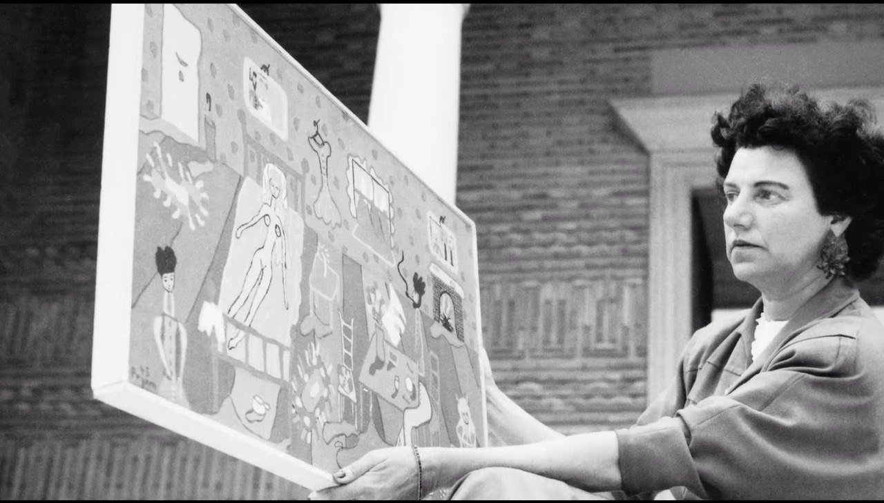 Кадр из официального трейлера к фильму &#34;Пегги Гуггенхайм: Одержимая искусством&#34; (США, 2015). Фото: Кинопоиск.ру