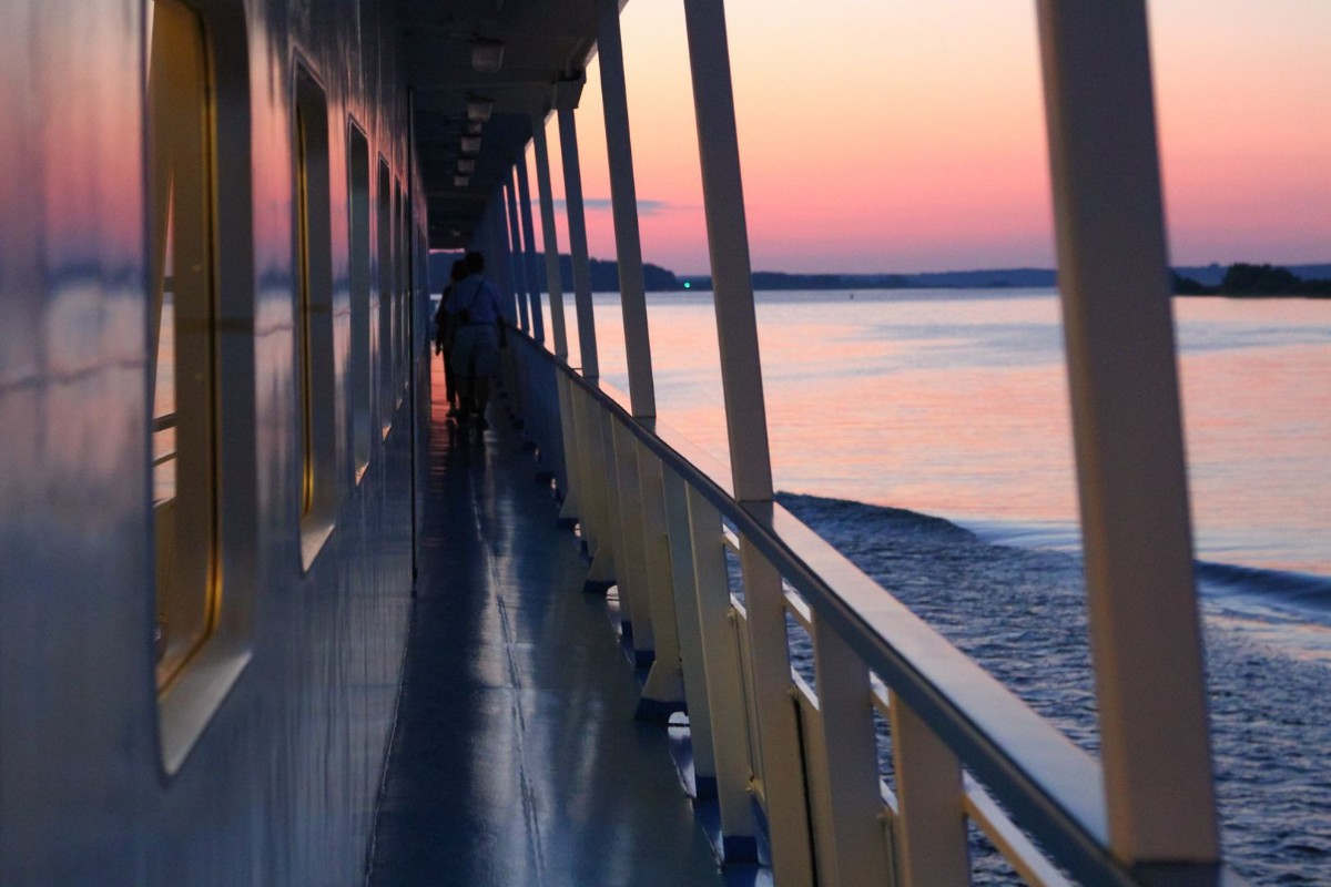 Палуба теплохода "Ленин". Фото: медиасток.рф