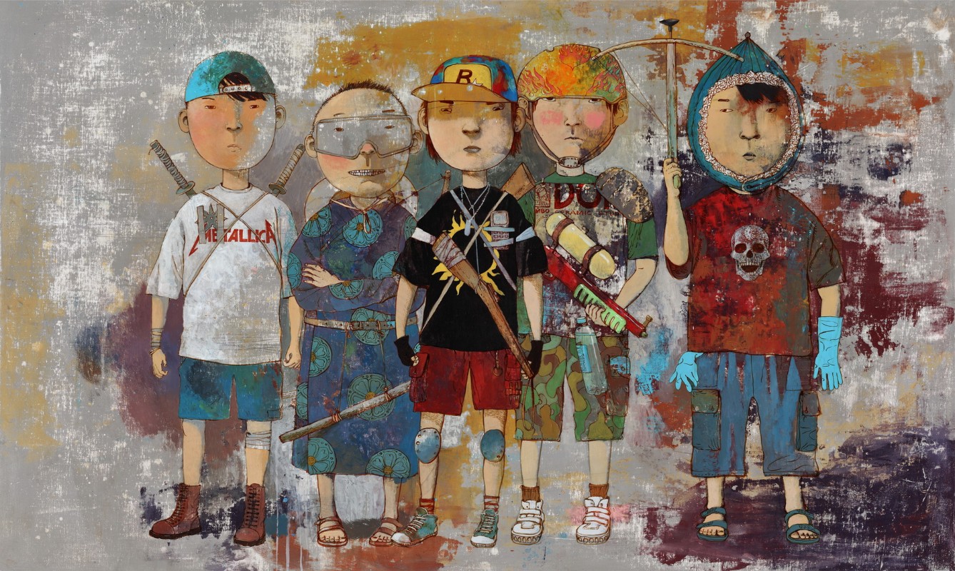 Зорикто Доржиев. "Неудержимые" (2016). © Зорикто Доржиев. Из собрания галереи "Ханхалаев"