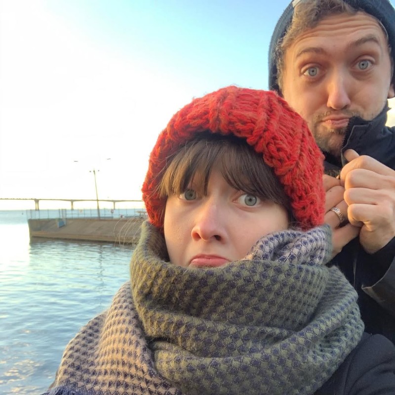 Вадим Рулев с женой Екатериной. Фото: соцсети/@vadim_rulman