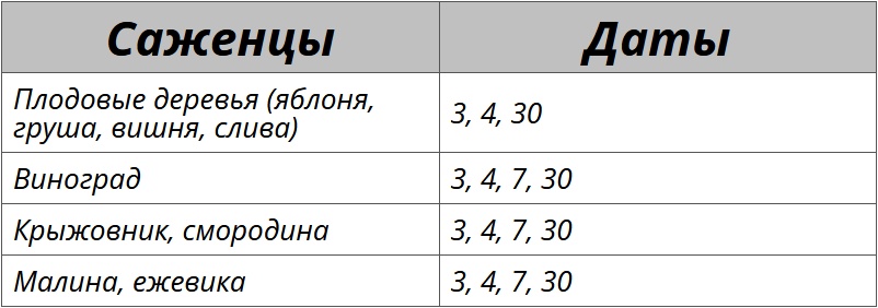Лунный посевной календарь на сентябрь 2025 года для кустарников и деревьев– Kleo.ru
