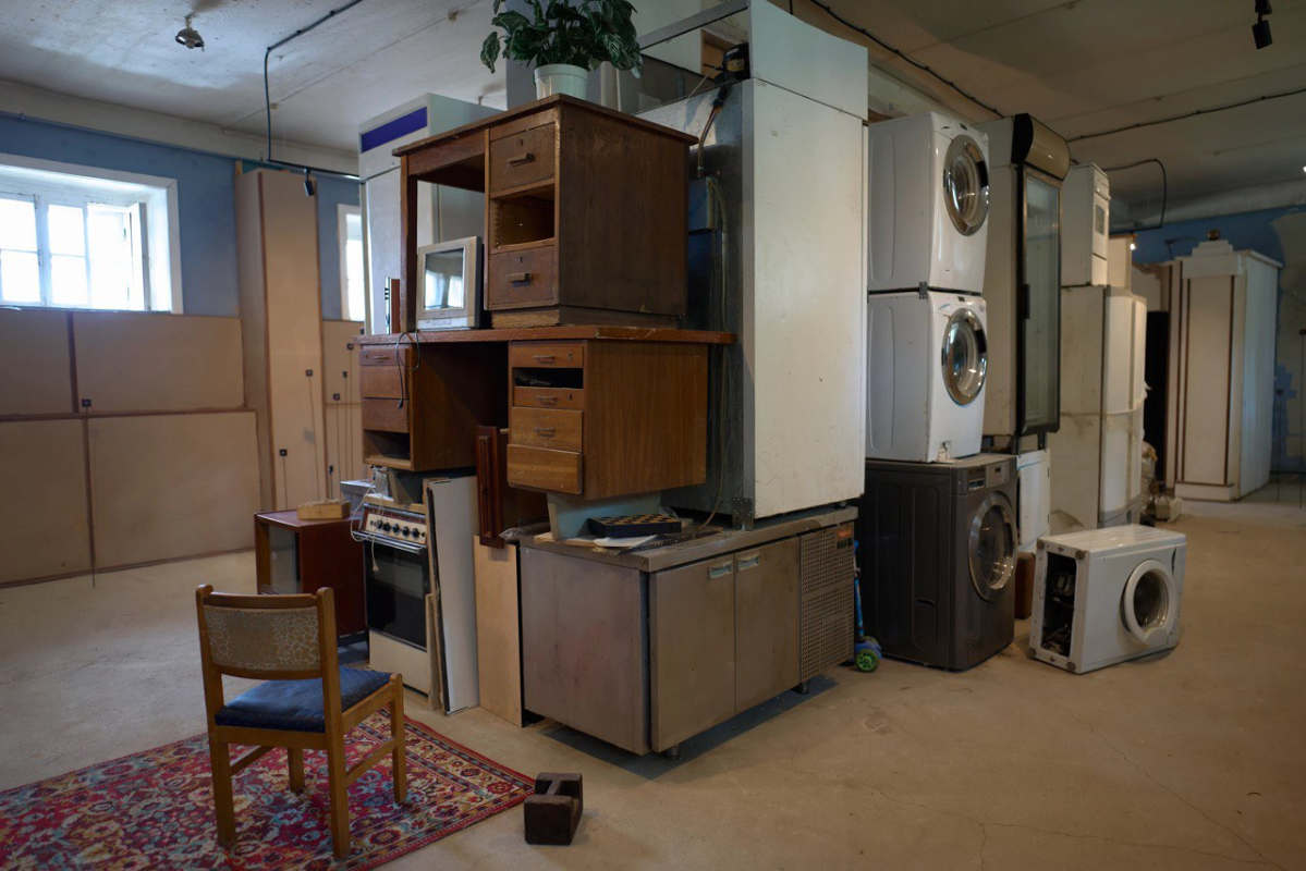 Работа художника Daniil Danot Check point. Фото: Олег Куракин. Предоставлено пресс-службой фестиваля