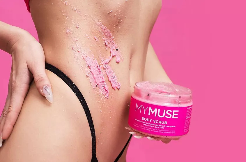 Фото: архивы пресс-службы MY MUSE. Натуральный сахарный скраб-мусс для тела 