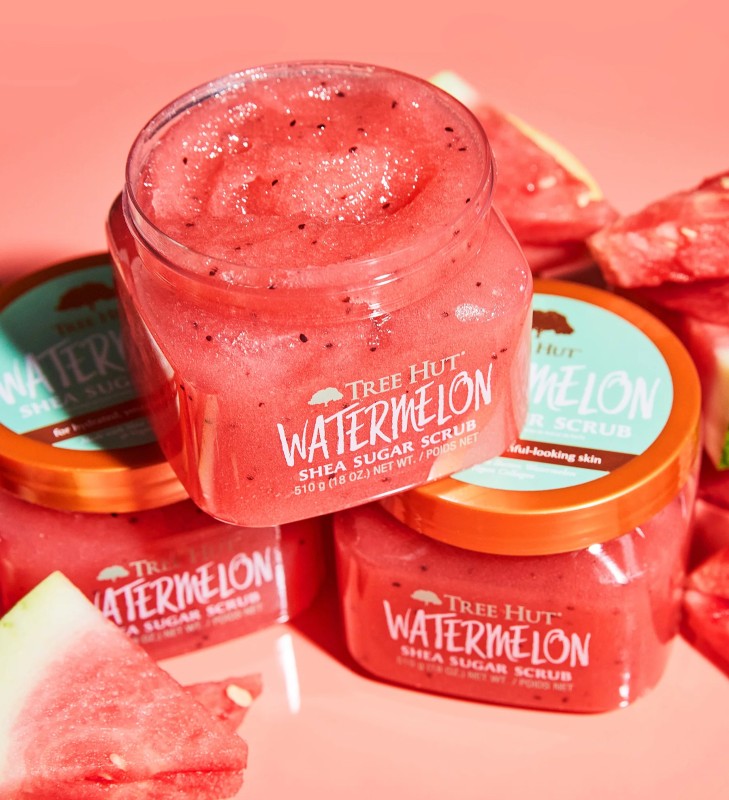 Фото: архивы пресс-службы Tree Hut. Сахарный скраб для тела с ароматом арбуза