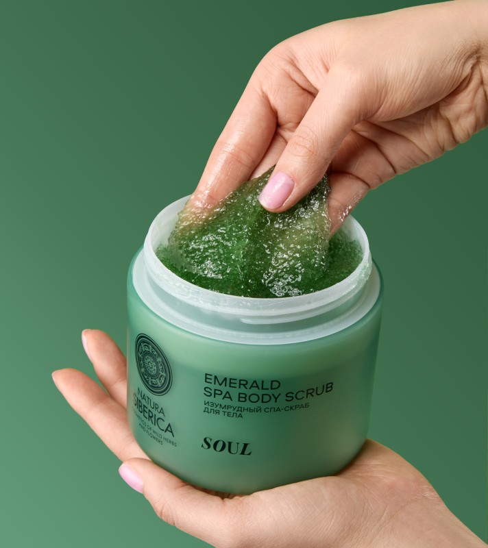 Фото: архивы пресс-службы Natura Siberica. Изумрудный спа-скраб для тела SOUL