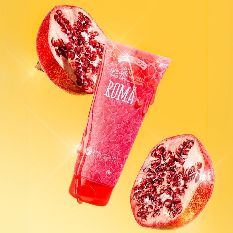 Фото: архивы пресс-службы L’Occitane Au Brésil. Гель-скраб для душа Гранат 