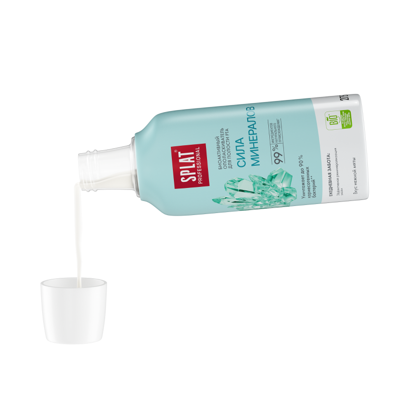 Фото: архивы пресс-службы Splat. Ополаскиватель для полости рта Сила Минералов