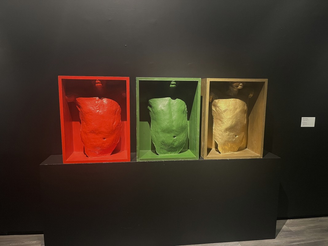 Фрагмент экспозиции выставки "За осенью весна" (12+) Чжоу Ивэня. Фото: Юлия Крышевич