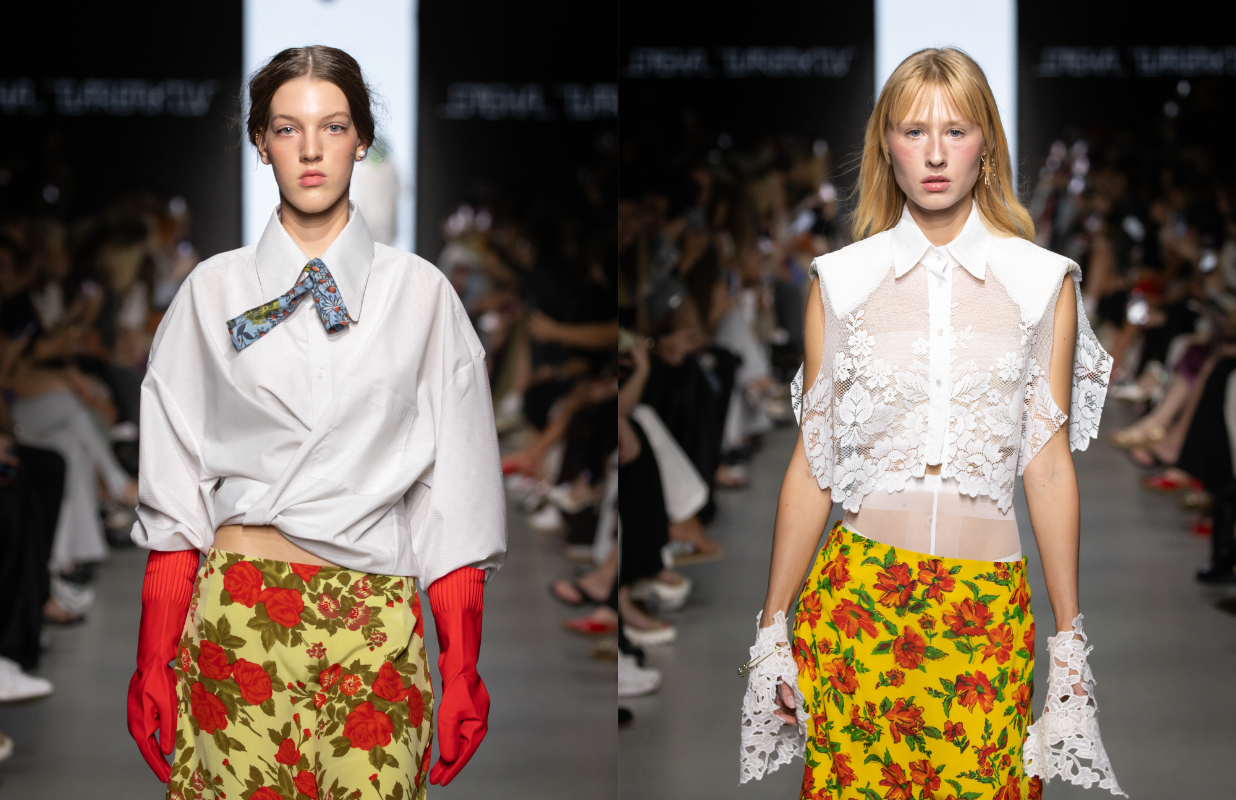 Показ бренда Sasha Barbakov. Фото: пресс-служба Московской недели моды