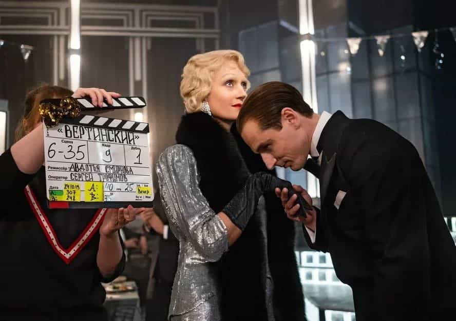 Фото со съемок к/ф &#34;Вертинский&#34; / предоставлено Светланой Тегин