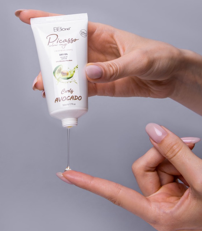 Фото: архивы пресс-службы Picasso Colour Range. Масло для кудрявых волос Avocado