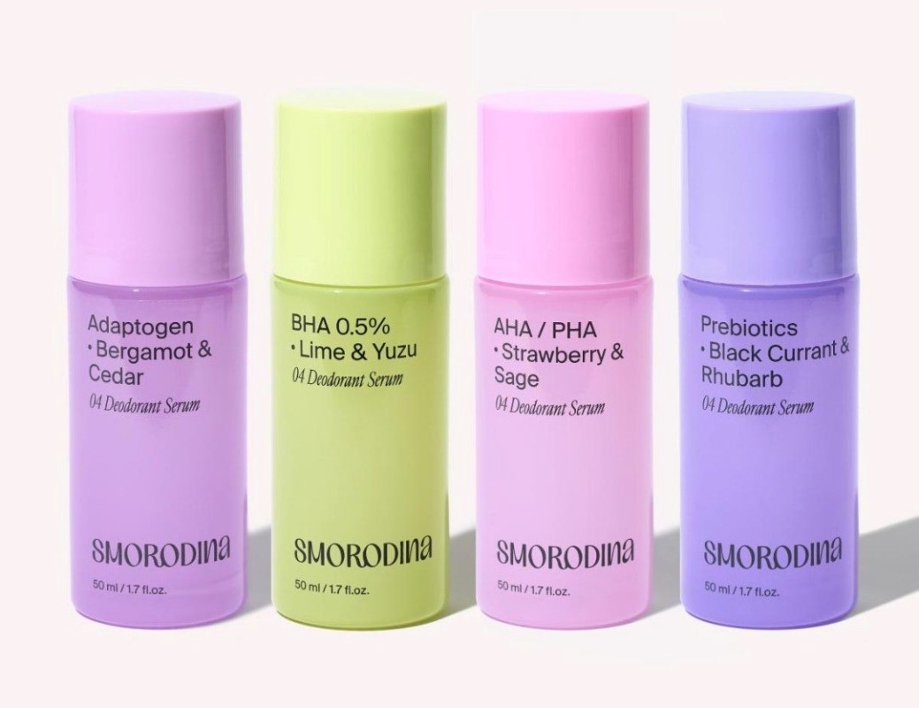 Фото: архивы пресс-службы SMORODINA. Коллекция дезодорантов-сывороток