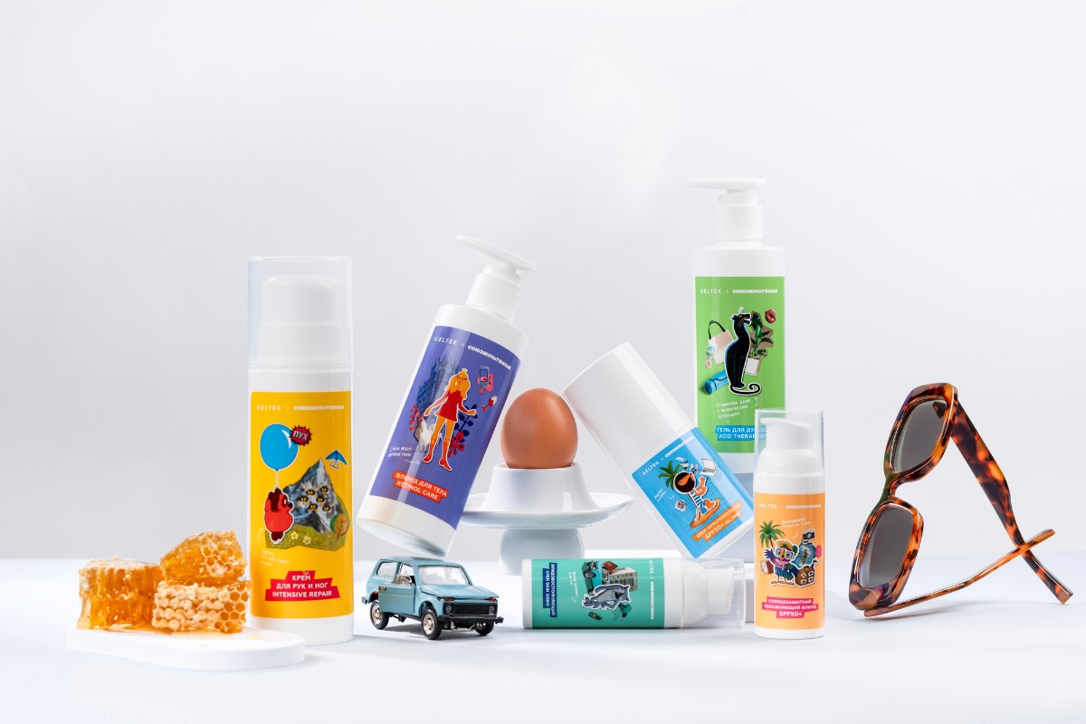 Фото: архивы пресс-службы. Коллаборация Geltek&Союзмультфильм