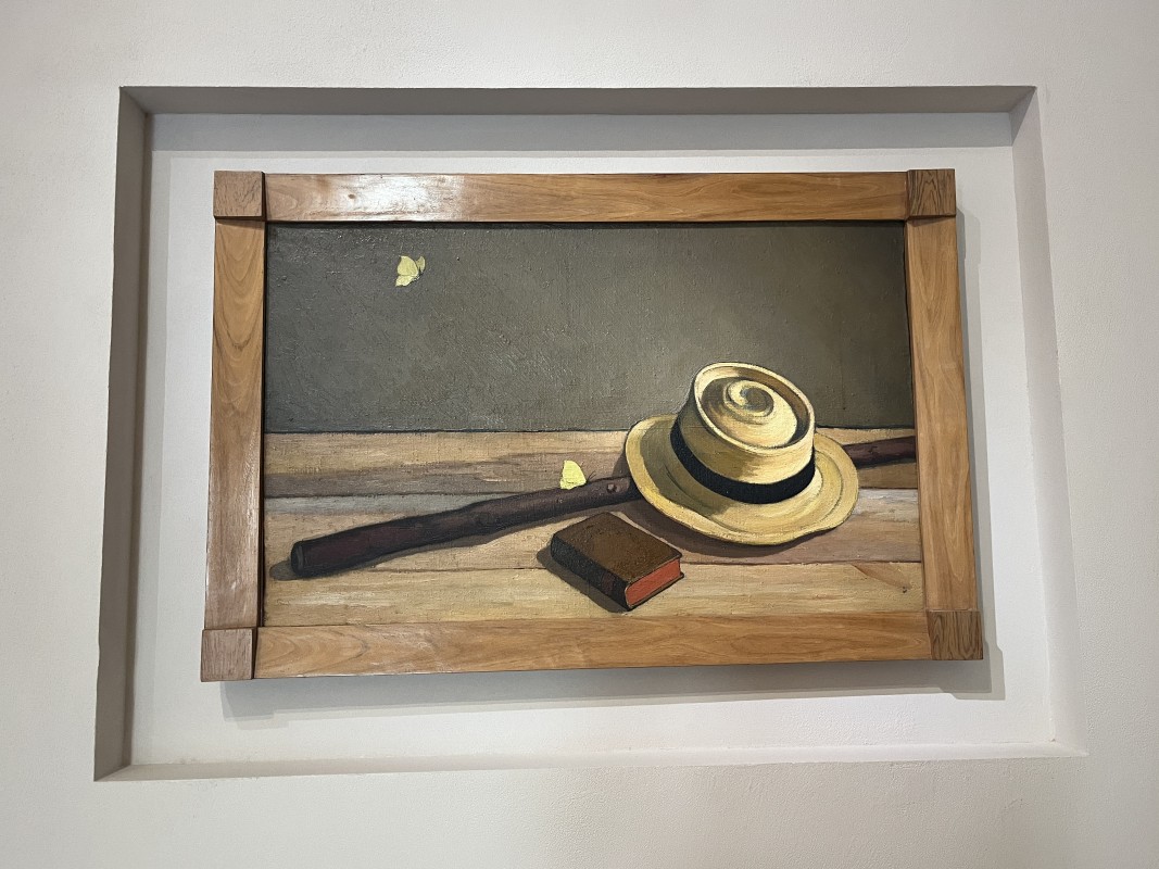 Фрагмент экспозиции выставки "Равновесие неравного" Дмитрия Краснопевцева в ЦСИ AZ/ART. Фото: Юлия Крышевич