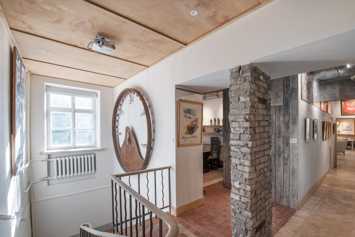 Внутри научно-музейного центра "Масловка. Город художников". Фото предоставлено пресс-службой центра