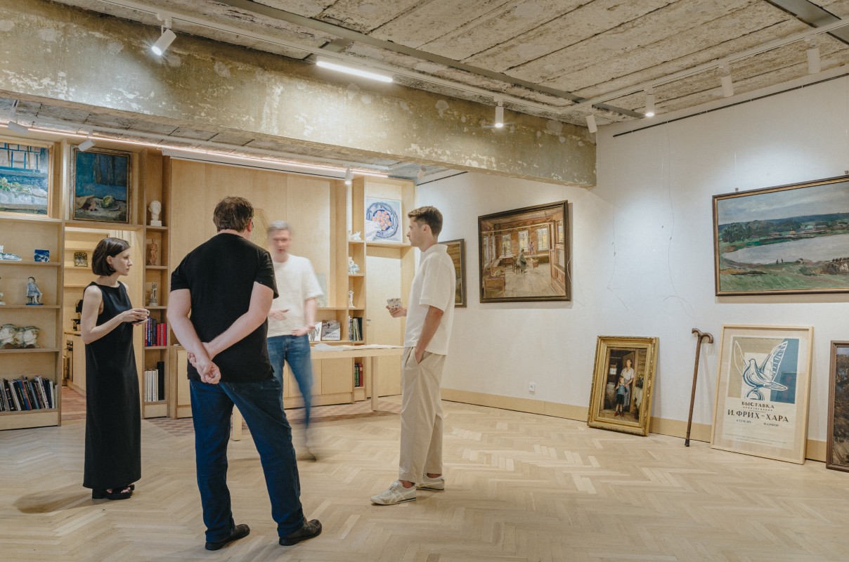 Внутри научно-музейного центра "Масловка. Город художников". Фото предоставлено пресс-службой центра