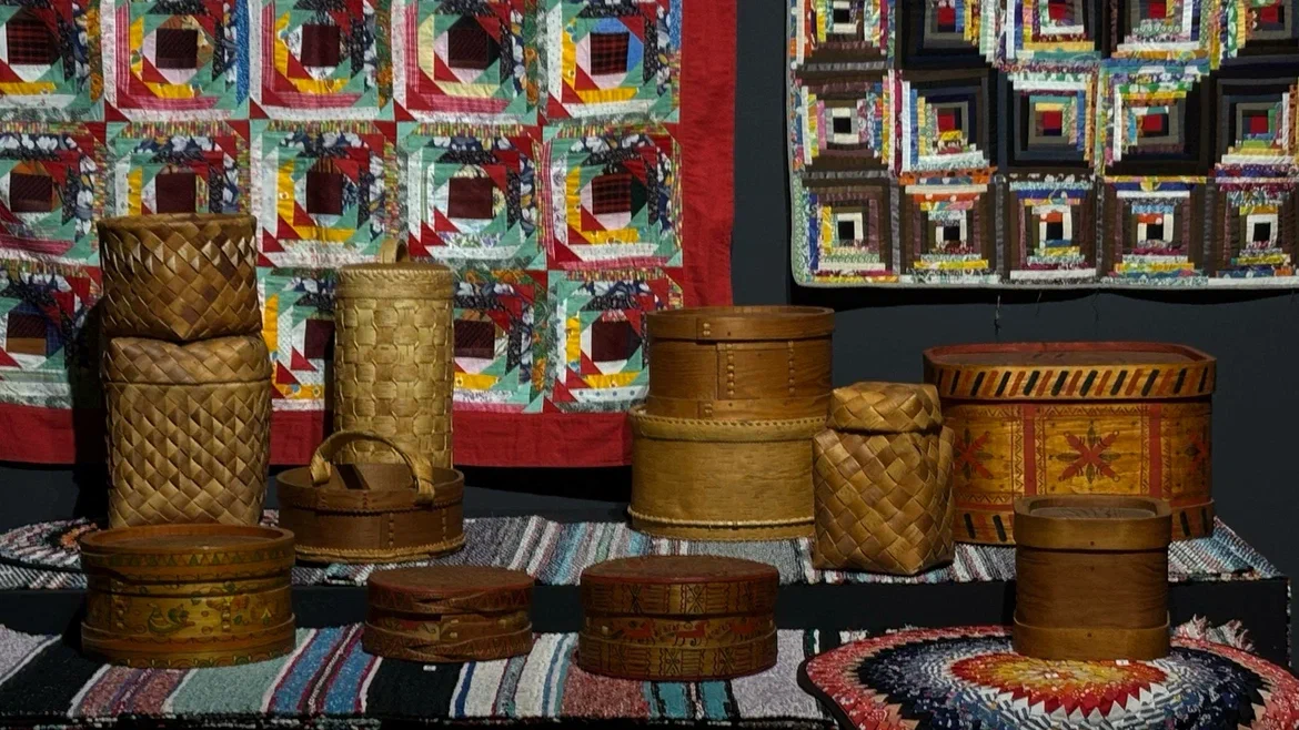 Фрагмент экспозиции выставки "Смыслы и промыслы" в Национальном музее Республики Татарстан. Фото предоставлено пресс-службой РОСИЗО