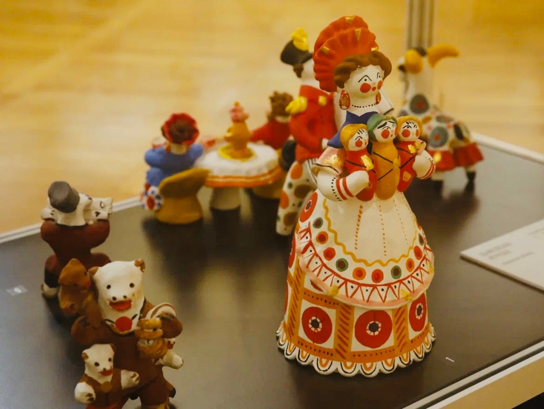 Фрагмент экспозиции выставки "Смыслы и промыслы" в Тульском музейном объединении. Фото предоставлено пресс-службой РОСИЗО