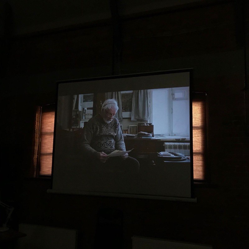 Фрагмент с показа фильма "Григорий Сорока Валерия Бабина". Предоставлено пресс-службой Artarea Doc