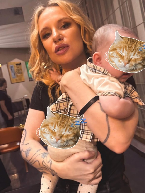 Валерий Гай Германика с внучкой. Фото: соцсети/@germanicaislove_official