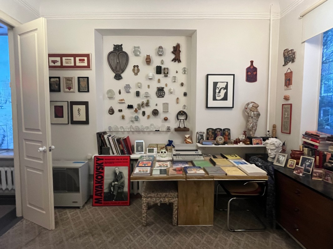 Фрагмент экспозиции в Музее-квартире Владимира Маяковского на Красной Пресне. Фото: Юлия Крышевич