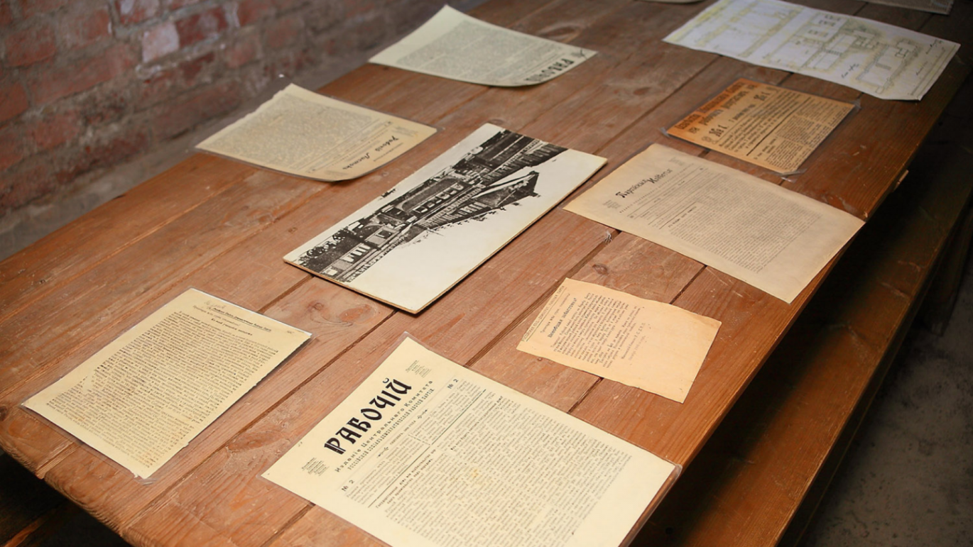 Фрагмент постоянной экспозиции в Музее "Подпольная типография 1905–1906 гг.". Фото предоставлено пресс-службой Музея