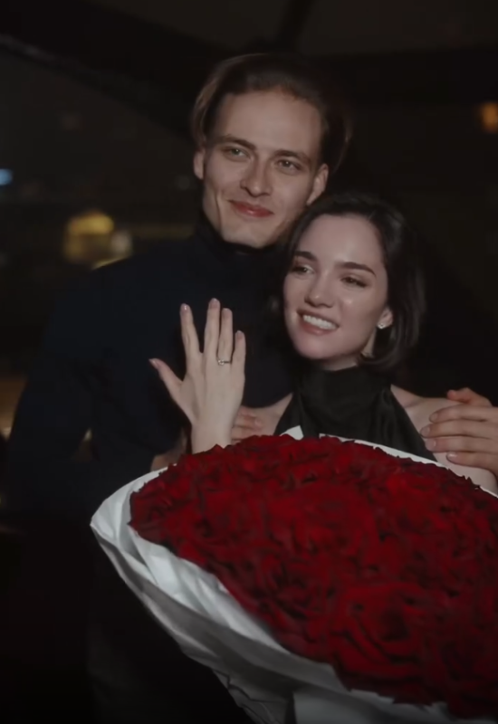 Евгения Медведева и Ильдар Гайнутдинов. Фото: соцсети/@jmedvedevaj