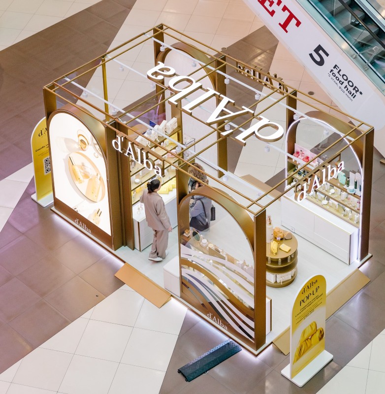 Фото: архивы пресс-службы d'Alba. Pop-up бренда в ТРЦ "Галерея"