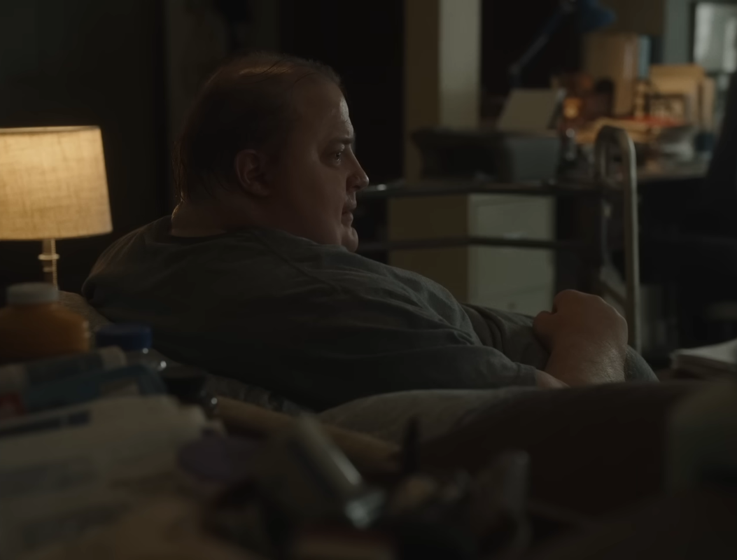 Кадр из фильма "Кит" (2022), реж. Даррен Аронофски